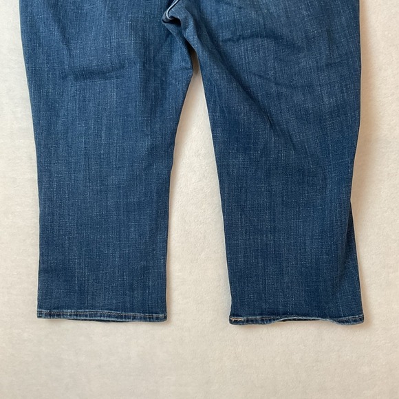 Levis 311 Shaping Skinny Capri Jeans Womens Plus 20W Blue Denim - Picture 6 of 14